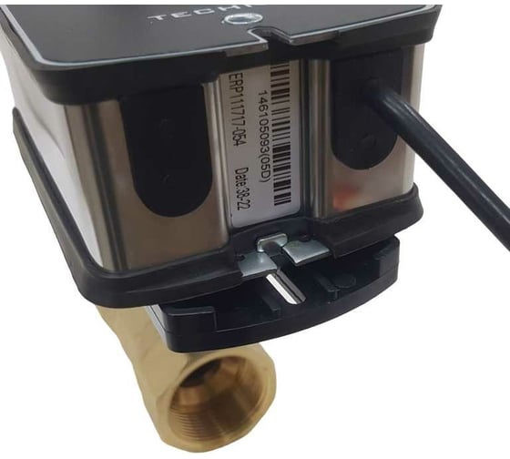 Двухходовой шаровый кран TECHNO HK215-SC05DN/230V DN15, резьба G1/2 с электроприводом 5Нм, 220В, управление открыто/закрыто с возвратной пружиной 622152