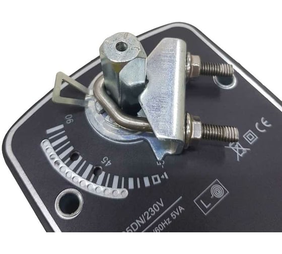 Двухходовой шаровый кран TECHNO HK225-SC05DN/230V DN25, резьба G1 с электроприводом 5Нм, 220В, управление открыто/закрыто с возвратной пружиной 622252