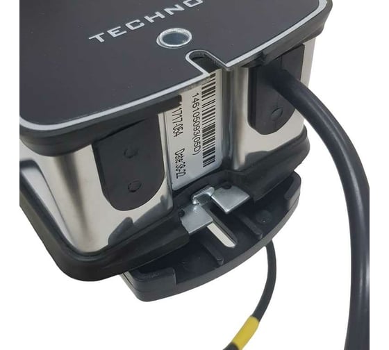 Трехходовой шаровый кран TECHNO HK325-SC05DN/230V DN25, резьба G1 с электроприводом 5Нм, 220В, управление открыто/закрыто с возвратной пружиной 632252