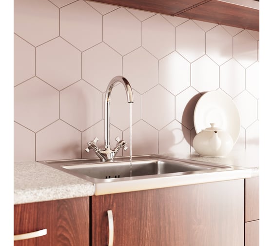 Смеситель для кухни MIXLINE 1/2 керамика ML30-032 высокий излив 550780