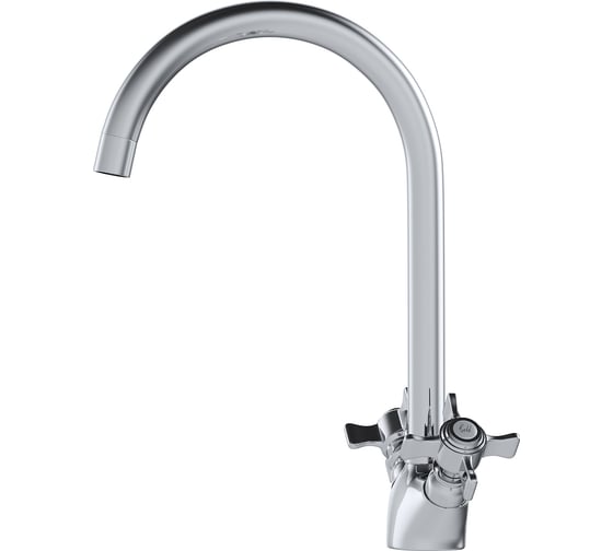 Смеситель для кухни MIXLINE 1/2 керамика ML30-032 высокий излив 550780