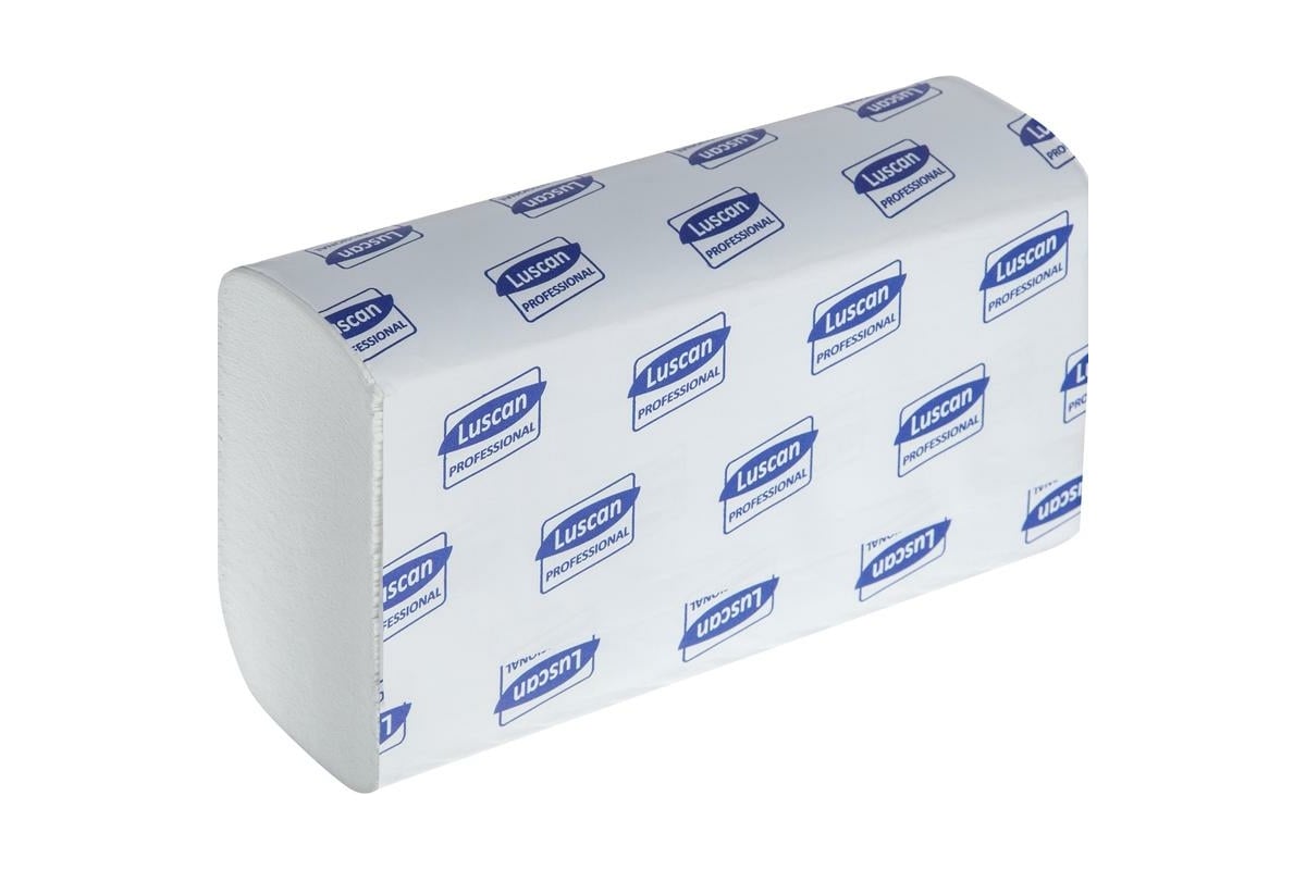 Бумажные полотенца Luscan для диспенсера, Z-сложение, 2 слоя, 200 .