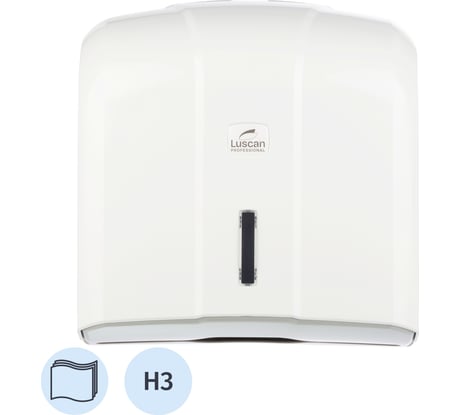 Диспенсер для полотенец лист Attache Luscan PROFESSIONAL Luscan Professional Vсложбелый 479407