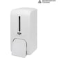 Дозатор для жидкого мыла hor X7 нажимной 0,7л СТАНДАРТ, корпусные детали белые HOR-32110401