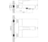Смеситель для ванны MIXLINE 35k ML22-01 550745 4
