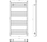 Полотенцесушитель Сунержа ДР МОДУС 1000x500 31-0250-1050 3