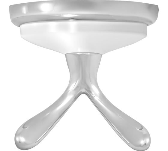 Двойной крючок Коллекция Blanco Solinne хром-белый B-51101-2 2536.315