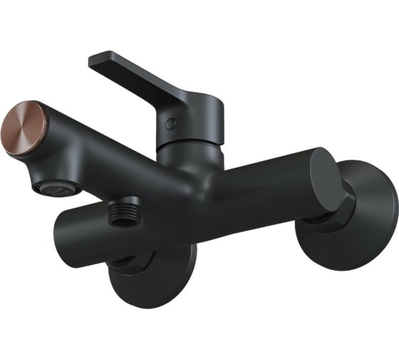 Смеситель для ванны MIXLINE 35k черный ML23-01 550748