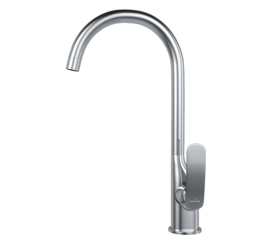 Смеситель для кухни MIXLINE 30k ML21-032 высокий излив боковая ручка 550742