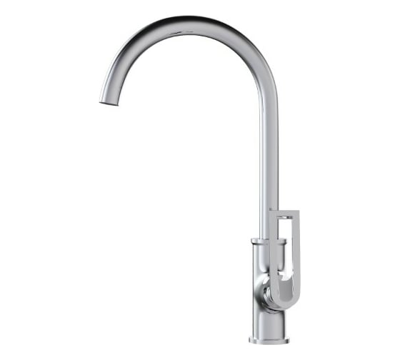 Смеситель для кухни MIXLINE 30k ML28-032 высокий излив боковая ручка 550769