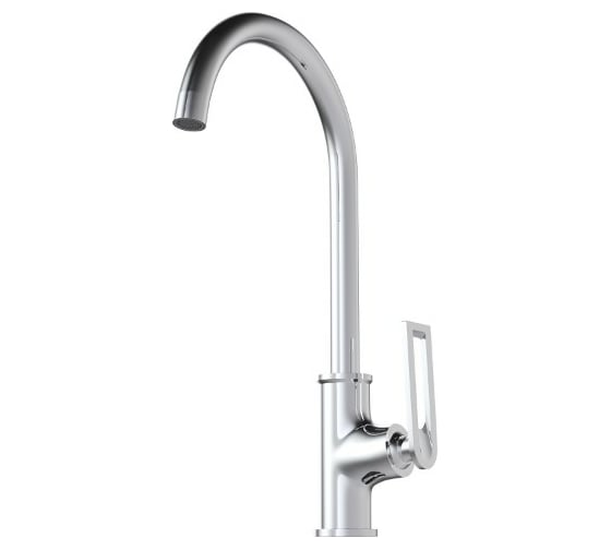 Смеситель для кухни MIXLINE 30k ML28-032 высокий излив боковая ручка 550769