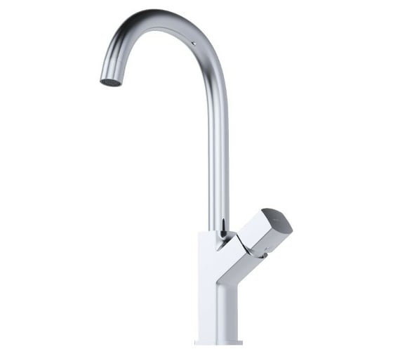 Смеситель для кухни MIXLINE 25k ML27-032 высокий излив боковая ручка 550766