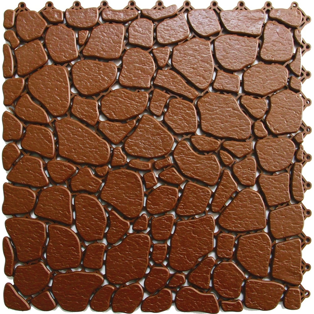 Модульные коврики ПластФактор SENSOR AQUA STONE 10x340x340 мм, набор 12 ...