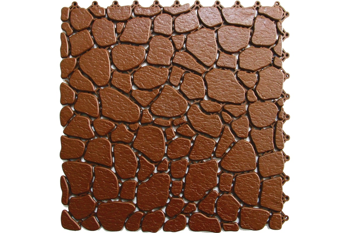 Модульные коврики ПластФактор SENSOR AQUA STONE 10x340x340 мм, набор 12 ...