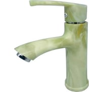 Смеситель для раковины FASHUN из пластика, однорычажный, с литым изливом, бежевый мрамор PL1003-41