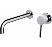 Смеситель настенный для раковины Bronze de Luxe СКАНДИ хром 14511C