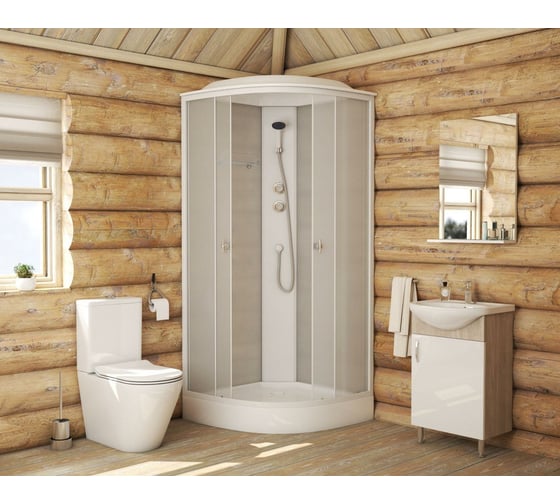 Душевая кабина Niagara Eco 90x90 см, низкий поддон NG-5301-14 00256012