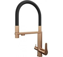 Смеситель для кухни под фильтр TOPZERO медь TPZ 305 GOLD ROSE