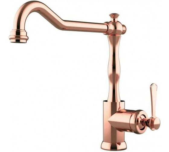 Смеситель для кухни TOPZERO медь RUBATO GOLD ROSE 1