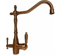 Смеситель для кухни под фильтр TOPZERO медь Brad GOLD ROSE