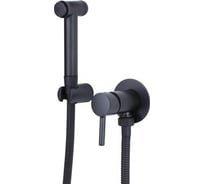 Гигиенический душ встраиваемый СКАНДИ черный матовый Bronze de Luxe 14512B