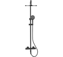 Душевой комплект с термостатом СКАНДИ черный Bronze de Luxe 11060B