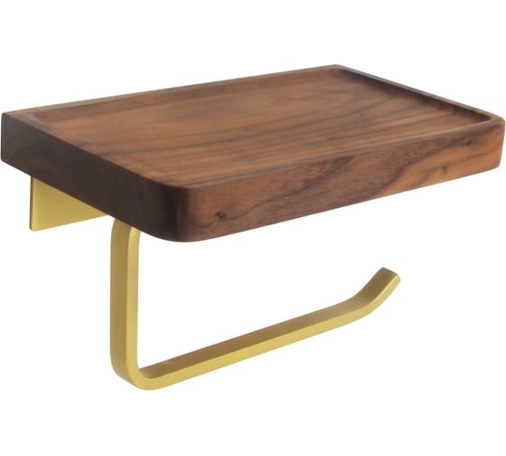 Держатель туалетной бумаги BRONZE DE LUXE FOREST матовое золото 10705G