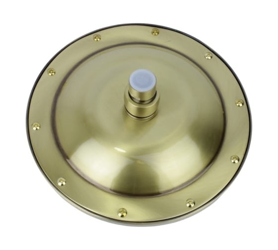 Комплект для ванны и душа BRONZE DE LUXE ROYAL двухручковый, излив 25см (душ КРУГ) 10121DR