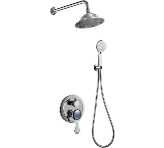 Встраиваемый комплект на 2 выхода Bronze de Luxe Yasmina NT800/B03-2 1