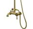 Комплект для ванной и душа BRONZE DE LUXE WINDSOR одноручковый, душ круг 10124R 2