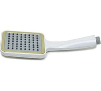 Ручной душ Bronze de Luxe КВАДРО белый/золото 215