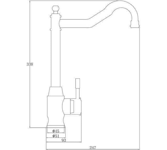 Смеситель ZorG Steel Hammer нержавейка SH 5208 INOX