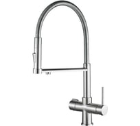 Смеситель ZorG Steel Hammer SH 2002 SATIN