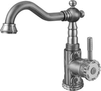 Смеситель ZorG Antic серебро A 114U-SL