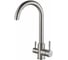 Смеситель ZorG Steel Hammer нержавейка SH 713 INOX 1
