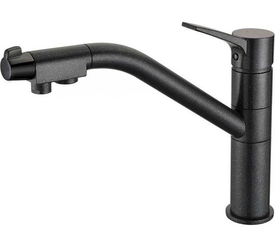 Смеситель ZorG Sanitary черный металл ZR 401 KF ЧЕРНЫЙМЕТАЛЛИК