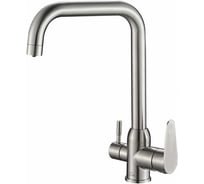 Смеситель ZorG Steel Hammer нержавейка SH 725 INOX