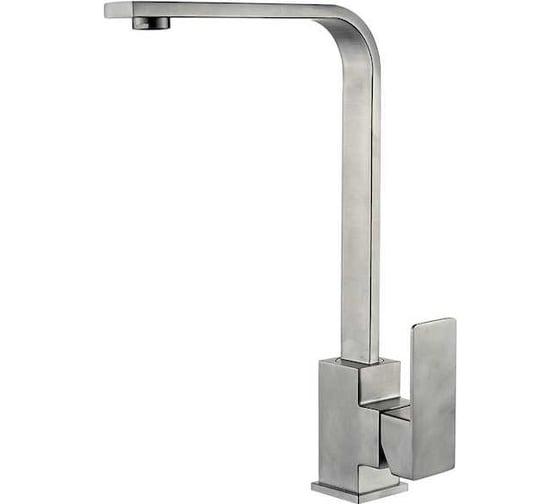 Смеситель ZorG Steel Hammer нержавейка SH 5104 INOX