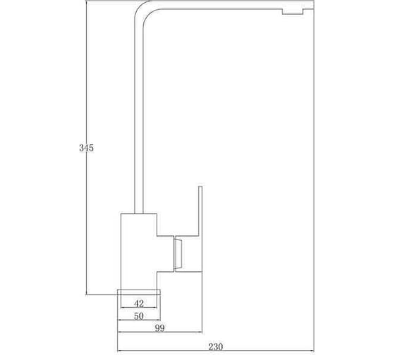 Смеситель ZorG Steel Hammer нержавейка SH 5104 INOX