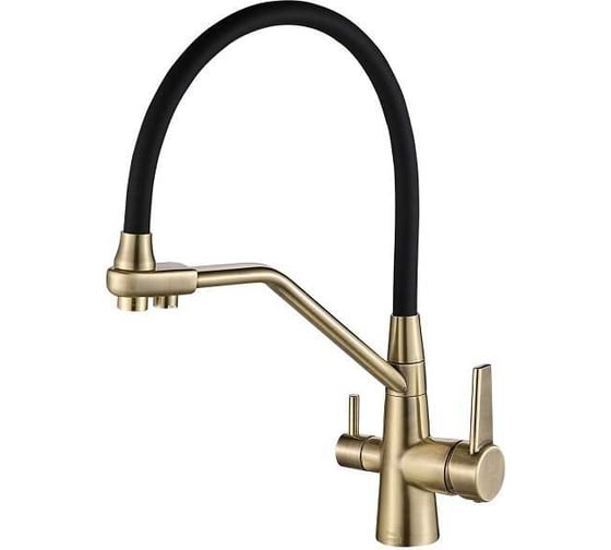 Смеситель ZorG Steel Hammer бронза SH 903-6 BRONZE