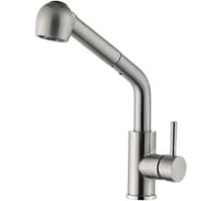 Смеситель ZorG Steel Hammer нержавейка SH 5144 INOX