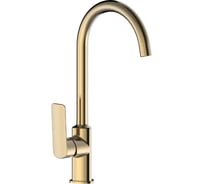 Смеситель для кухни Golden Fox Manchester с высоким изливом, латунь, бронза 11930-FOX