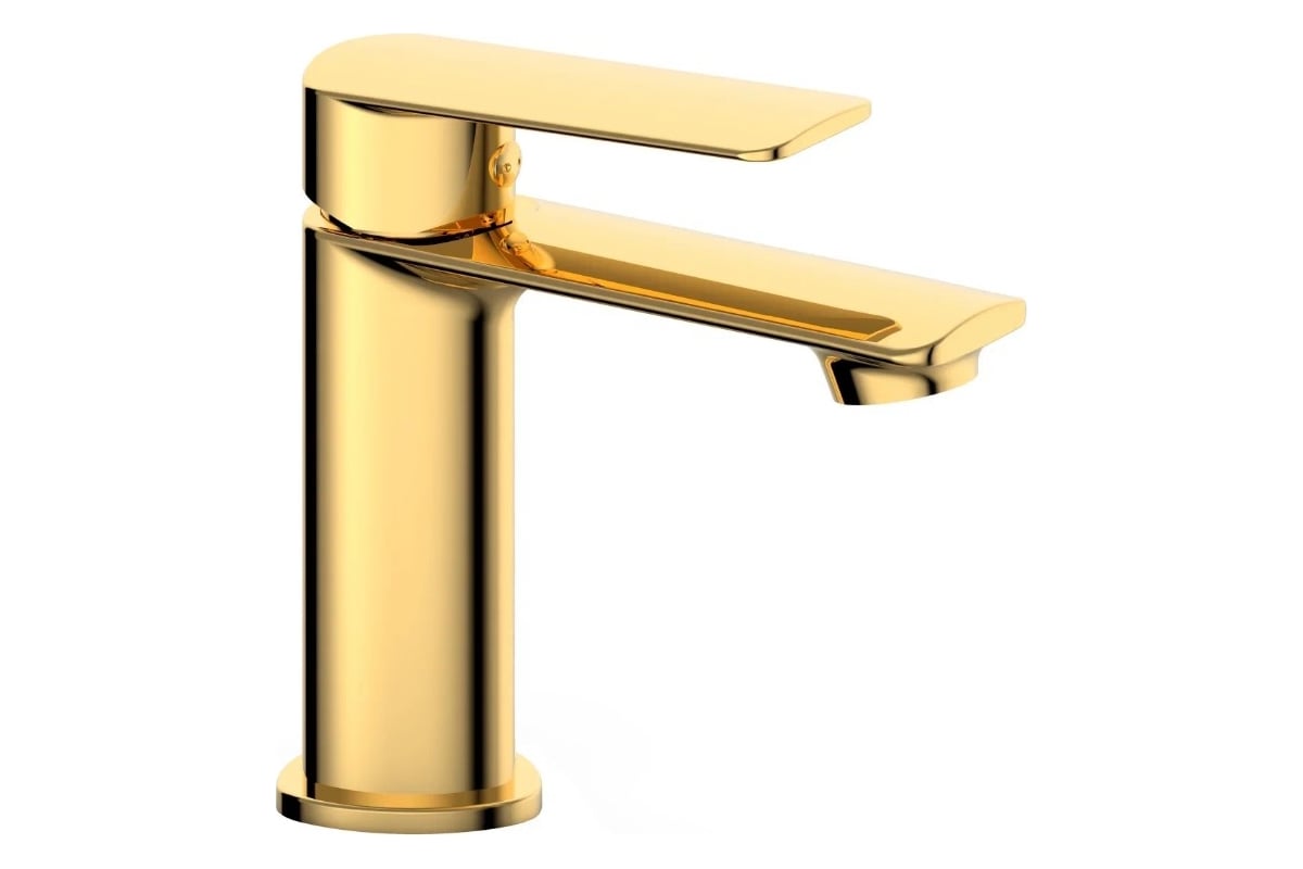 Смеситель для умывальника Golden Fox Manchester латунь, золотой 11810 ...