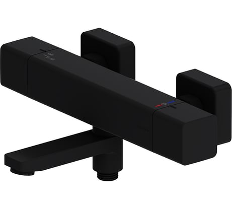 Термостатный смеситель для ванны - душа Damixa Gala чёрный 533000300