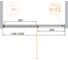 Душевая дверь Cezares URBAN-B-12-120-C-NERO 6