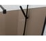 Душевая перегородка Cezares LIBERTA-L-1-100-120-BR-NERO 5