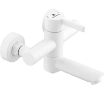 Смеситель для ванны Gota Rocio короткий нос белый Black&White 016091 DW0203-Z13 016091-GOTA