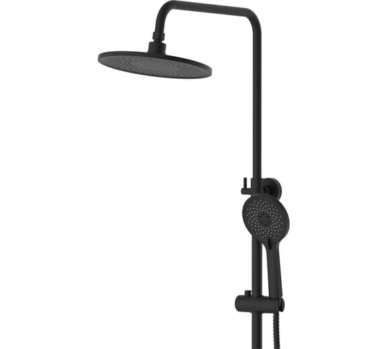 Душевая стойка со смесителем OSGARD SOLEN BLACK с коротким изливом 58050 940000001205