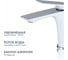Смеситель для раковины OSGARD SOLEN WHITE 59013 940000001206 3
