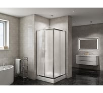 Душевой уголок BelBagno DUE-A-2-90-P-Cr